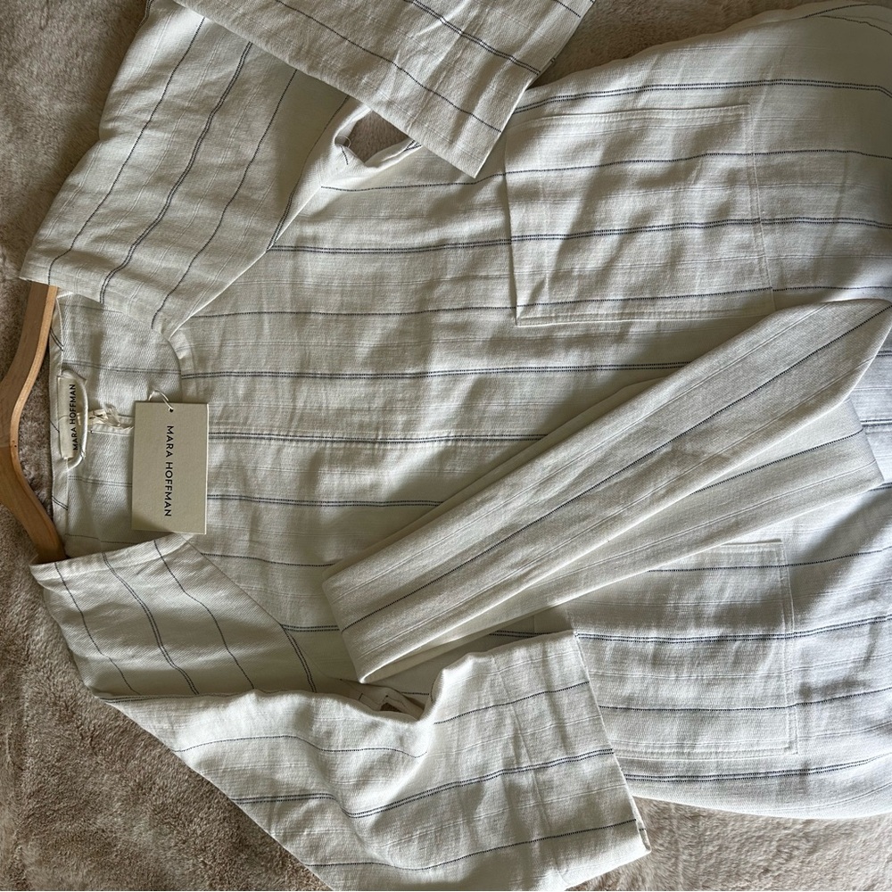 Mara Hoffman
Shay Belted Organic Cotton-Linen Maxi Dress X-Small BNWT - Picture 5 of 6